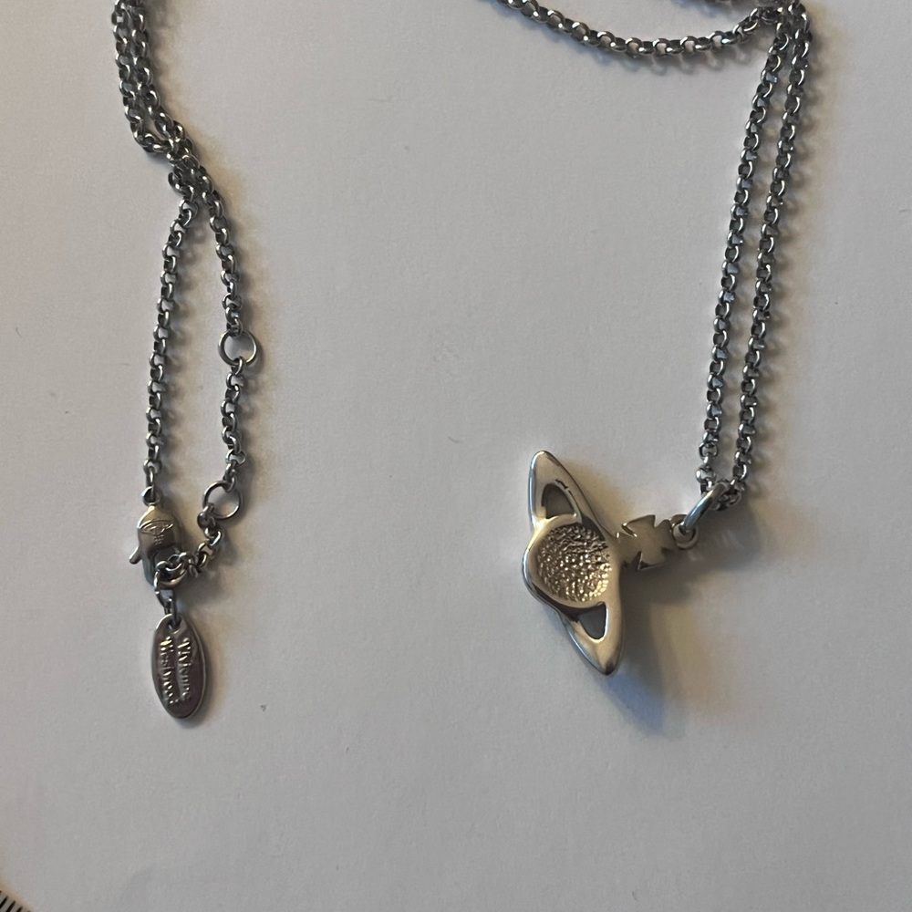 Vivienne Westwood Mini Bas Relief Necklace Choker - Picture 11 of 11